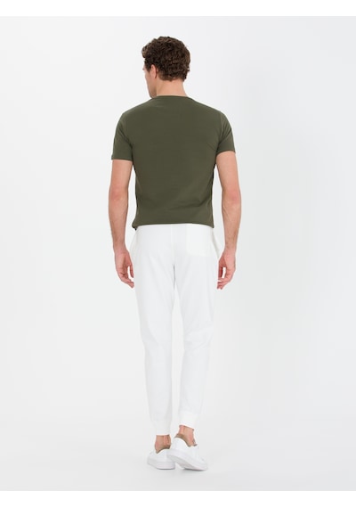 Cacharel Ekru New Slim Fit Eşofman Altı Bej