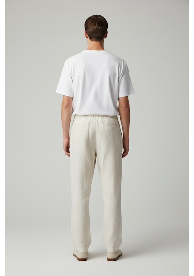 Only & Sons Onswake Loose Tapered 0329 Pant Frml Erkek Beyaz Pantolon - 22037262