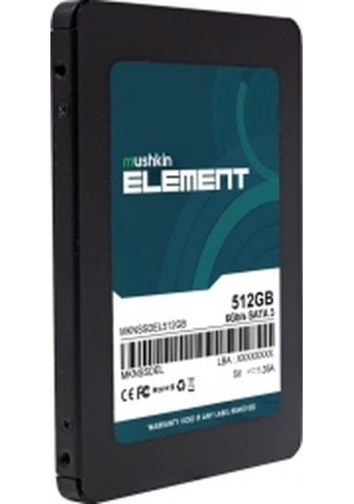 Mushkin Element MKNSSDEL512GB 512 GB 500 Mbs/s 2.5" Sata3 SSD Hard Disk