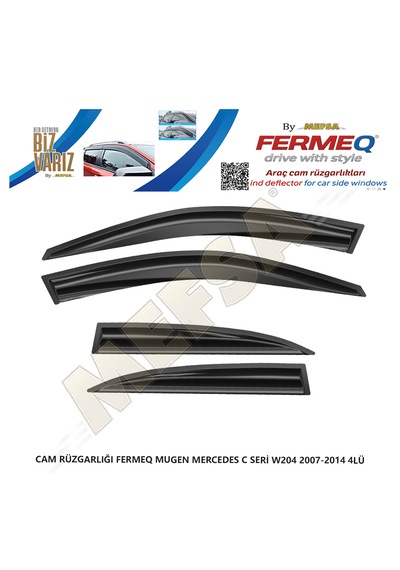 Cam Rüzgarlığı Fermeq Mugen Mercedes C Seri W204 2007-2014 4lü