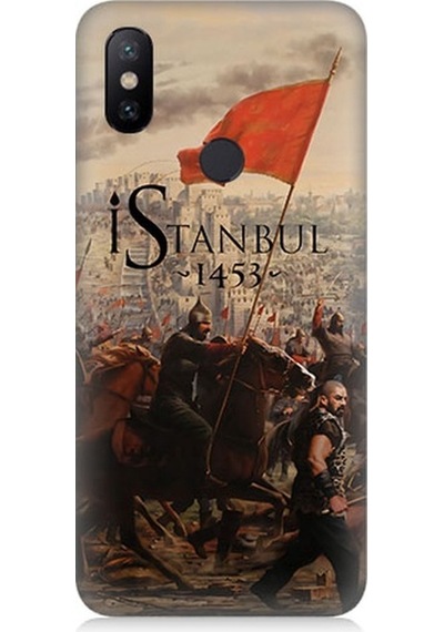 Xiaomi Mi A2 Uyumlu İstanbul'un Fethi Desenli Silikon Kılıf