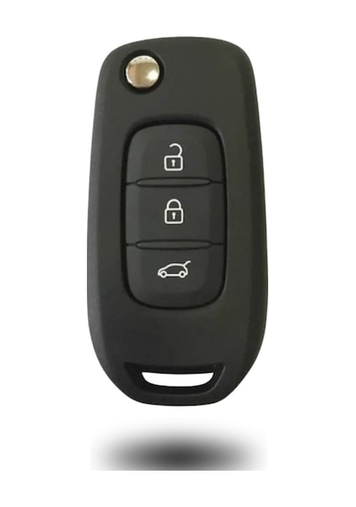Premium Renault Dacia Kumanda Kabı Kasası 3 Buton