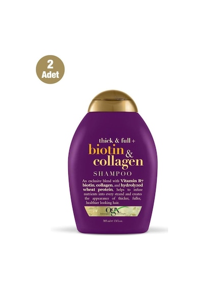 OGX Biotin - Collagen Şampuan2 x 385 ML
