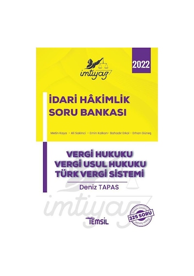 2022 İmtiyaz İdari Hakimlik Soru Bankası Borçlar Hukuku / Deni...