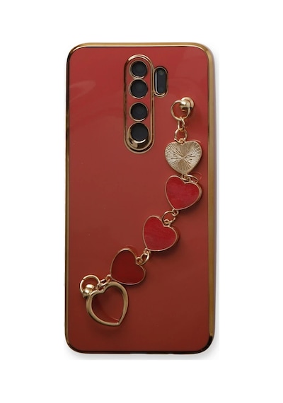 Xiaomi Redmi Note 8 Pro Kılıf Esila Silikon - Kırmızı -
