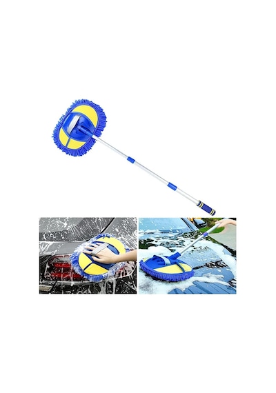 Ally Mikrofiber Dönebilen Püsküllü Araba Yıkama Ve Temizleme Fırçası- 5775