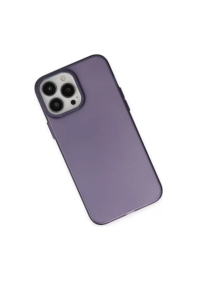 Newface Apple İphone 14 Pro Max Kılıf Modos Metal Kapak - Derin Mor