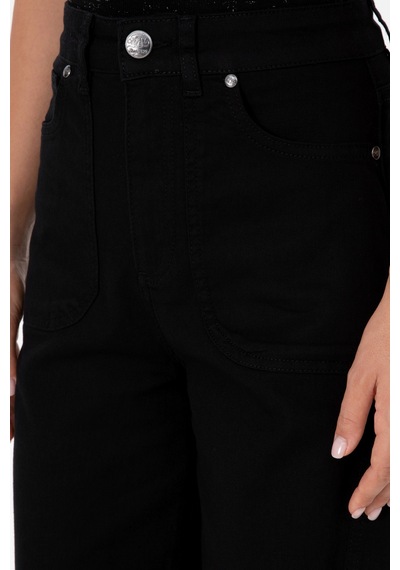 U.s. Polo Assn. Kadın Siyah Pantolon Kanvas-chino 50309352-vr046 Sıyah