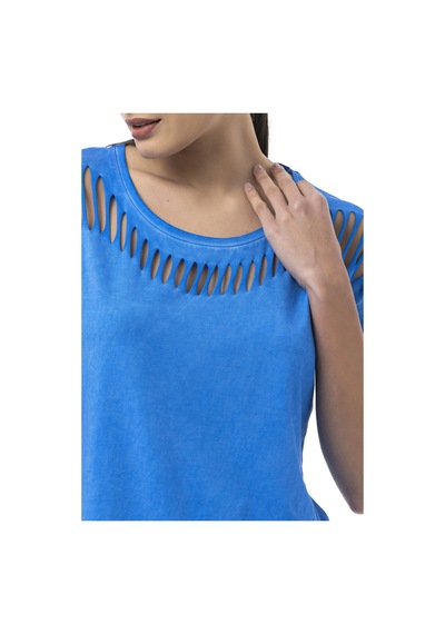 Wt388 Powermuse Graphic Women S T-shirt Fearless Chic Edition Çok Renkli