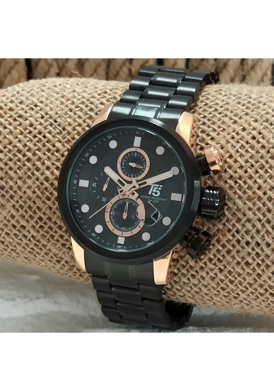 T5 H3587g Erkek Kol Saati Rose Gold