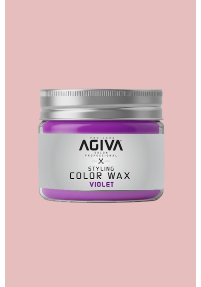 Saç Şekillendirici Ve Renklendirici Wax Mor 120 Gr