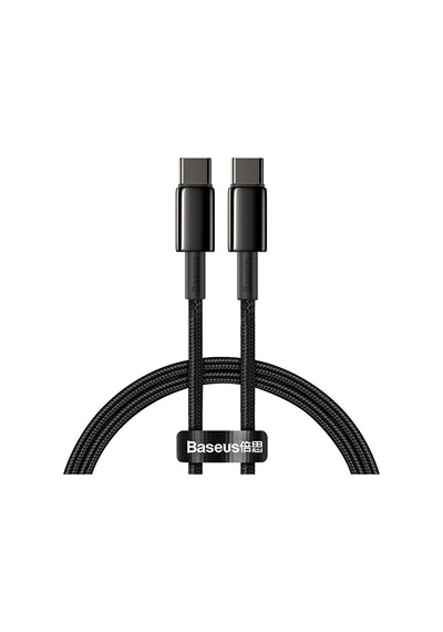 Baseus Tungsten Gold PD100W Şarj kablosu Usb C to Usb C Kablo 2 M