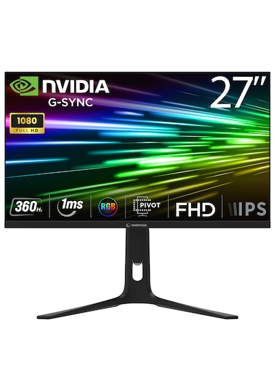Rampage Ellipse EL27R360F 27" 360Hz 1ms Full HD Pivot IPS Oyuncu Monitörü