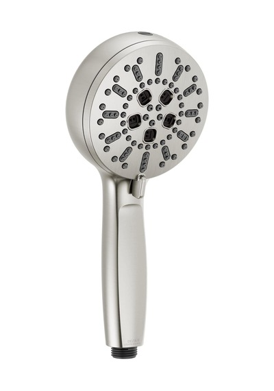 Delta Faucet - Proclean Fırçalanmış Nikel El Duşu, Yüksek Basınçlı Püskürtmeli El Duşu, Elde Taşınabilir Duş Sistemi, Lumicoat Paslanmaz 59584-ss-pr-pk Açık Mavi Delta Faucet - Proclean Fırçalanmış Nikel El Duşu, Yüksek Basınçlı Püskürtmeli El Duşu, Elde Taşınabilir Duş Sistemi, Lumicoat Paslanmaz 59584-ss-pr-pk Açık Mavi