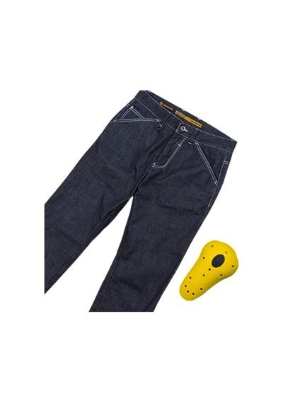 Scoyco P-074 Korumalı Motosiklet Kot Pantolon Mavi