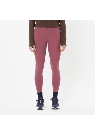 Salomon Shakeout Core Kadın Koşu Tayt Nocturne Lc2657600 Pembe
