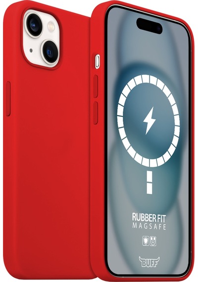 Buff Apple Uyumlu iPhone 15 Magsafe Rubber Fit 001