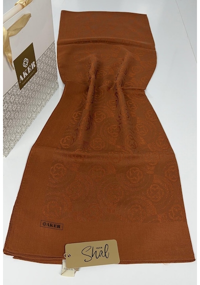 Aker Lyocell Naia Harmoni Şal 6070600 Kiremit