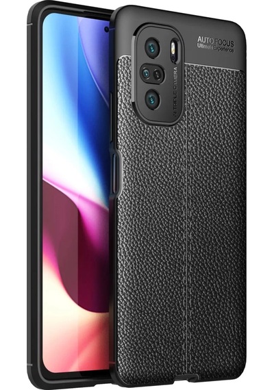 Newface Xiaomi Poco F3 Kılıf Auto Focus Kapak - Siyah