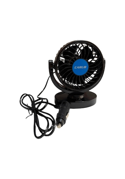 Torpido Üstü Tekli Oto Vantilatör 12v Fan