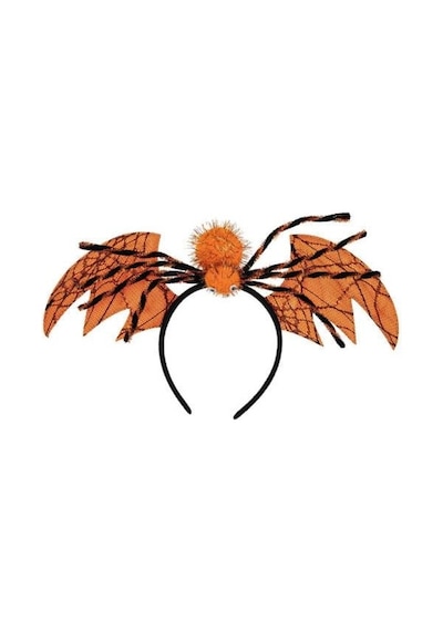 Halloween Cadılar Bayramı Taç Turuncu Yarasa Kanatlı Örümcekli Parti Tacı Korku Tacı Diğer