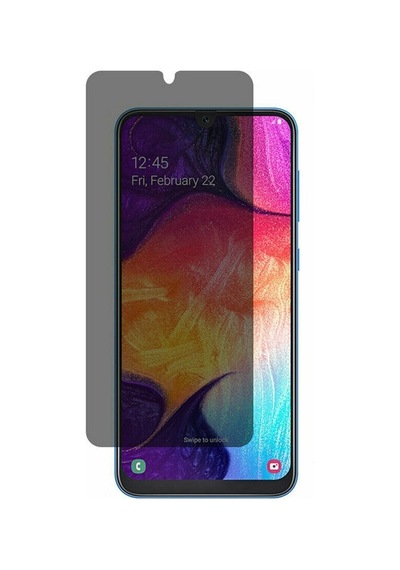 Samsung Uyumlu  Galaxy A20s Privacy Gizlilik Filtreli Hayalet Cam