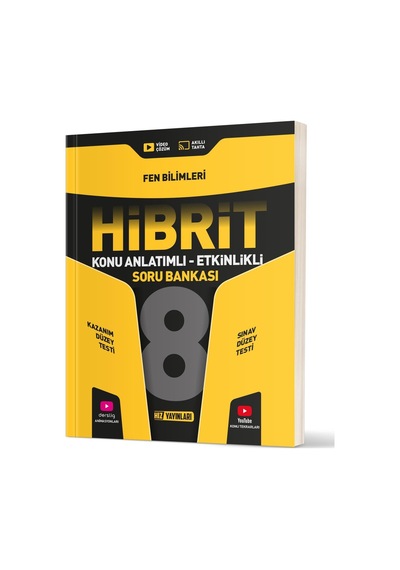 8. Sınıf Fen Bilimleri Soru Bankası Hibrit