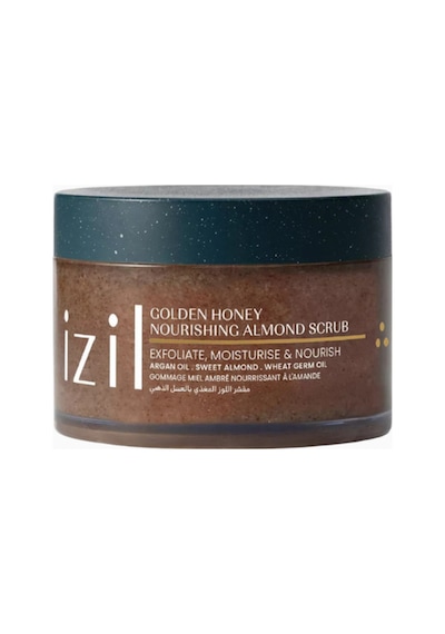Golden Honey Nourishing Almond Scrub, 210g, Doğal Yüz Ve Vücut Peelingi
