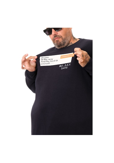 Mode Xl Erkek Sweat Bisiklet Mo...d.e.x Days U25801 Siyah