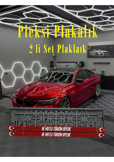 Ne Mutlu Türküm Yazılı Pleksi Plakalık