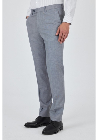 İmza Koyu Mavi Esnek Yandan Cepli Comfort Fit Classic Pantolon 1003250151 Koyu Mavi