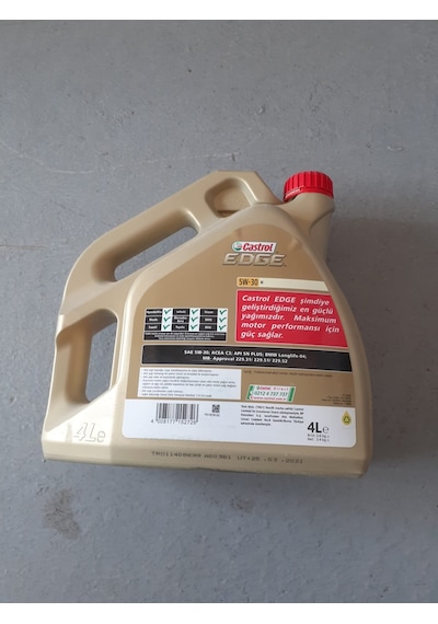 Bmw Motor Yağı 5W-30 Edge 4 Litre Castrol Tüm Modeller -H009