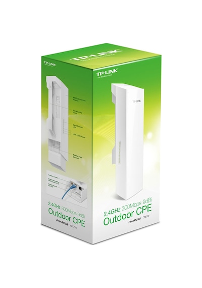 TP-Link CPE210 2.4GHz 300 Mbps 9 dBi Dış Ortam Kablosuz Access Point