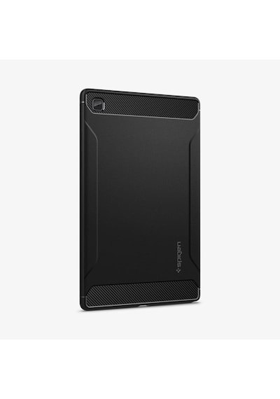 Spigen Galaxy Tab A7 İle Uyumlu Kılıf Rugged Armor Black