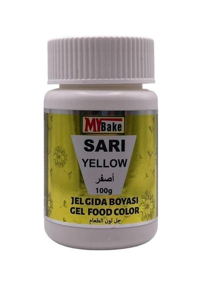 My Bake Jel Gıda Boyası Sarı 100 G