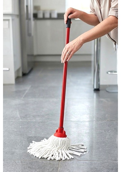 Myclean İspanyola İpli Cotton Yedek Islak Mop - Mop Başlığı - Paspas Ucu