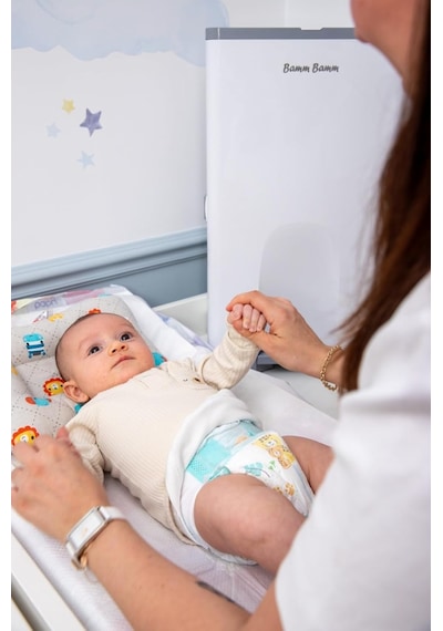 Bamm Bamm Kirli Bebek Bezi Çöp Kovası 21 L Maksimum Sızdırmazlık Diğer