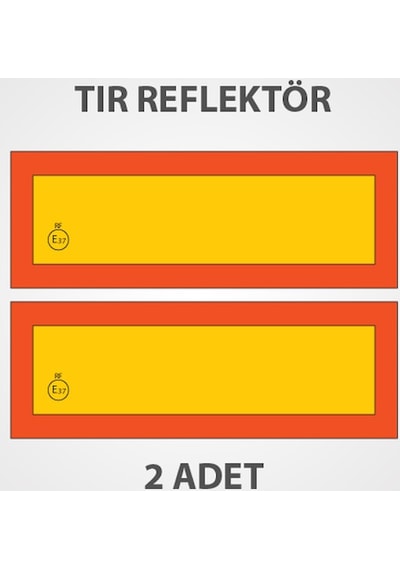 Tır Arka Işaret Reflektörü Metal Sac Malzeme
