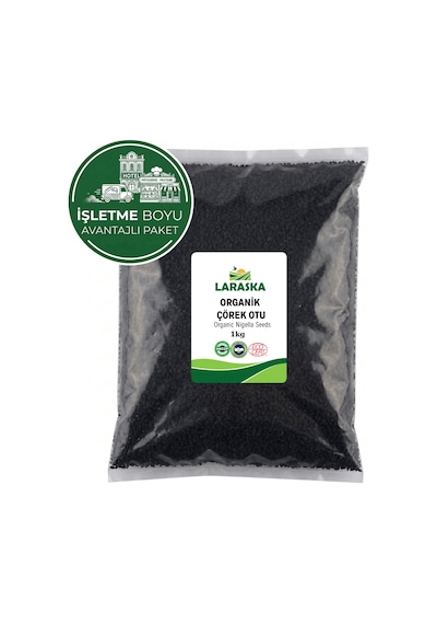 Organik Çörek Otu 1kg Organic Black Cumin Seeds
