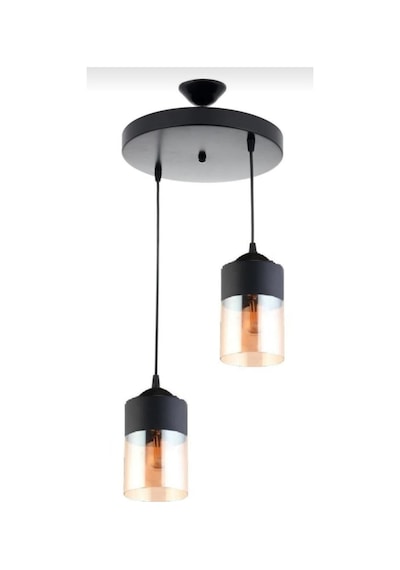 Riolight Ikili Camlı Sarkıt Avize Çap: 30Cm (549749042)