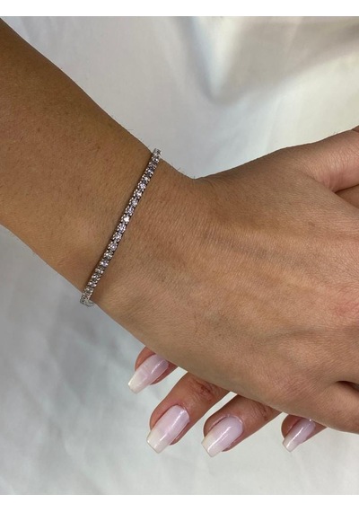 2.00 Karat Su Yolu Pırlanta Bileklik