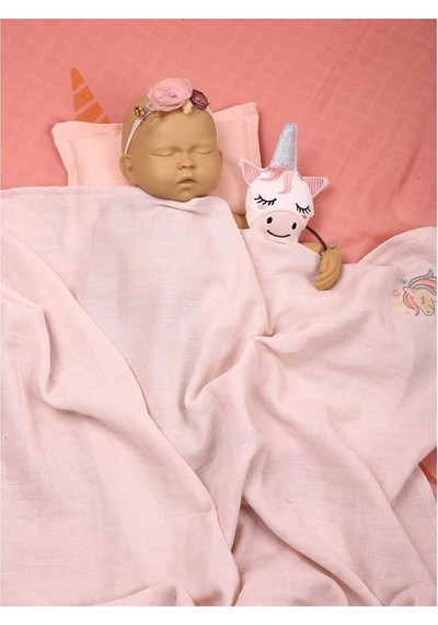 Unicorn Uyku Arkadaşı + Müslin Set