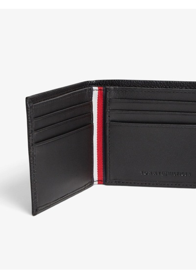 Tommy Hilfiger Th Corp Mını Cc Wallet Erkek Siyah Cüzdan - Am0am14788