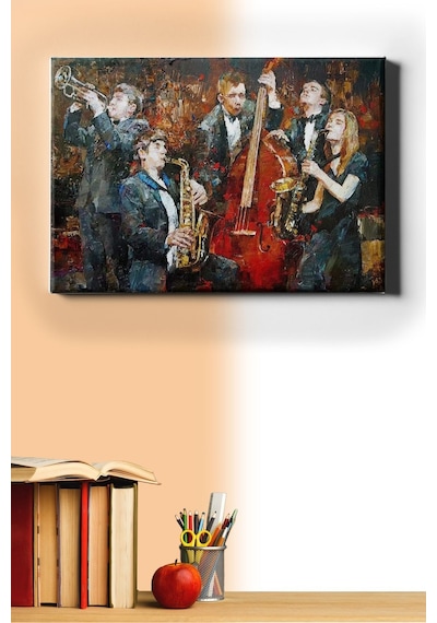 Webstyle Sayılarla Boyama Seti Kasnaklı Oda Müziği 40 X 50 Cm