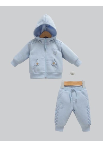 Caramell N.winterboy %100 Pamuk 2' Li Takım 74-80 Cm 9-12 Ay Mavi Crml.mv.tke1064-7480 Mavi