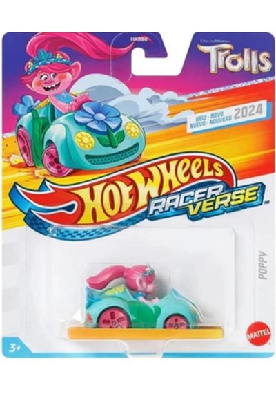 Hot Wheels Racerverse Trolls Poppy Hrt33 Renkli