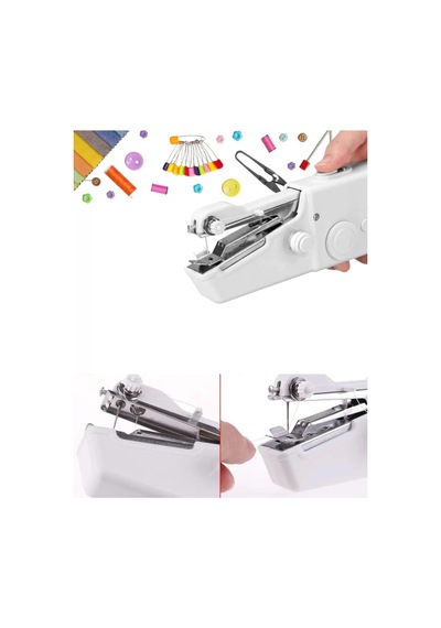 Pratik Mini Dikiş Makinesi Yeni Başlayanlar İçin Taşınabilir - Glst5358-7839 Renkli