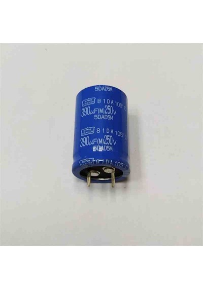 390mf 250v 25x40 Nippon Snap Elko Kondansatör 5 Adet