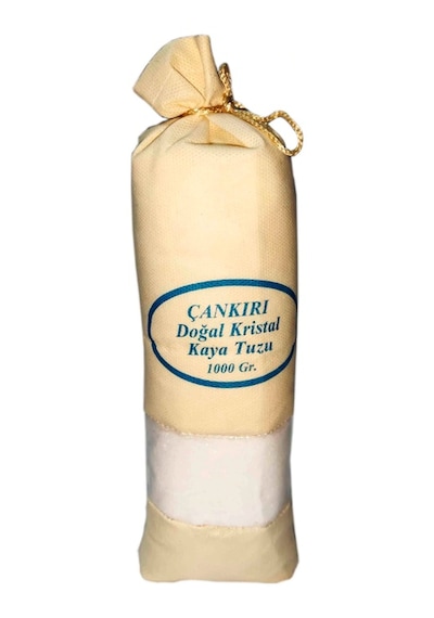 Çankırı Doğal Kristal Kaya Tuzu İnce 1 KG