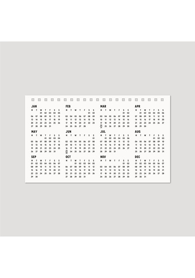 2027 Aylık Planlayıcı Masa Takvimi, 2027 Masa Takvimi, Notlu Takvim, 2027 Monthly Planner Desk Calen Siyah